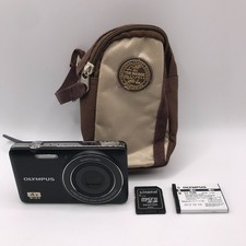 Olympus VG-150 12MP Digital Camera SD Card Travel Case Tested Working