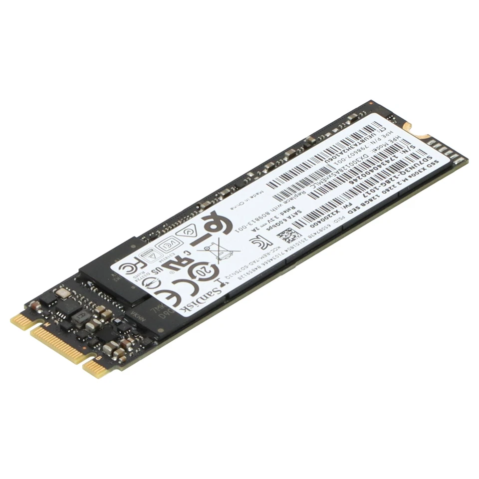 HPE 3PAR SATA SSD M.2 128GB Node Boot Drive SDX300 StoreServ 8000 - 809813-001 - Bild 3 von 4