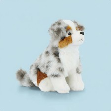 Australischer Sch&auml;ferhund &ndash; Kuscheliger, Realistischer Stoffhund Zum