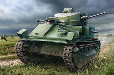 Hobby Boss 83880 VICKERS MEDIUM TANK MK II Plastic Model Kit 1:35