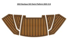 2022 Nautique G23 Swim Platform Pad Boat EVA Foam Faux Teak Deck Floor Mat