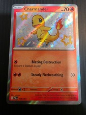 Charmander Holo Shiny Rare SV: Paldean Fates 109/091 NM on eBay