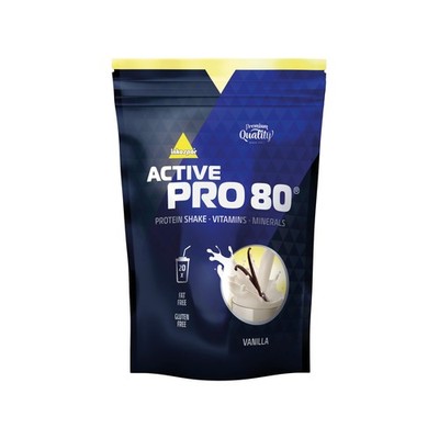 Active Pro 80 Proteinpulver Vanille 80% Mehrkomponenten Protein 500 g Beutel