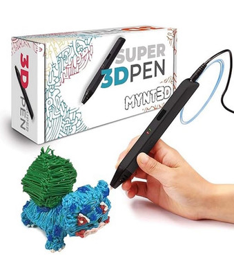 MYNT3D Super 3D Stift ABS und PLA kompatibel Kinder Künstler 3D Druck Zeichnen Stift
