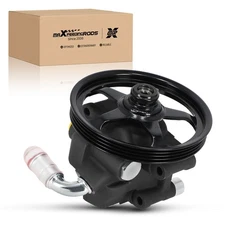 Power Steering Pump w/Pulley For Ford Flex/Taurus/MKS/MKT V6 3.5L 3.7L 20-387