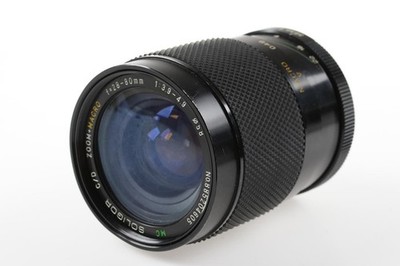 SOLIGOR 28-80mm f/3,9-4,9 für Minolta MD - SNr: 885204605