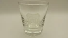 Vintage Union Pacific Railroad Etched Liquor Shot Glass Clear Collectible 1.5oz