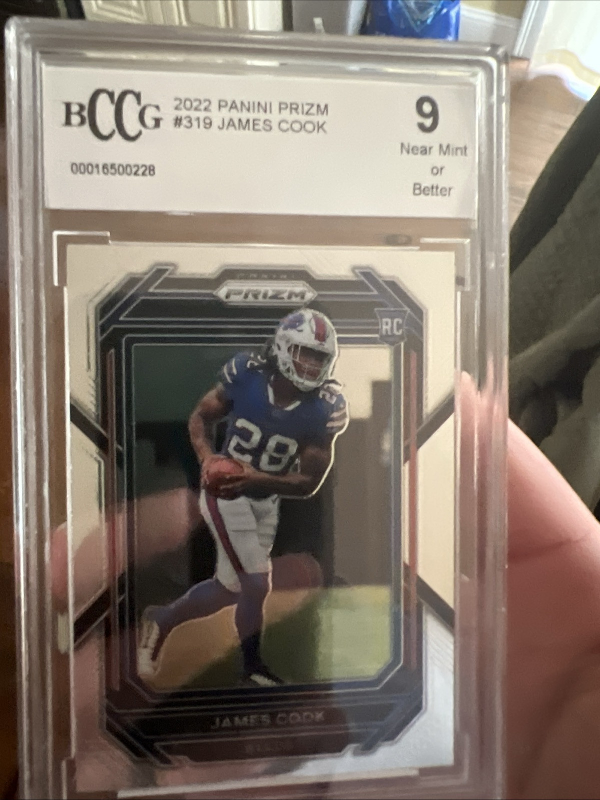 2022 Panini Prizm #319 James Cook