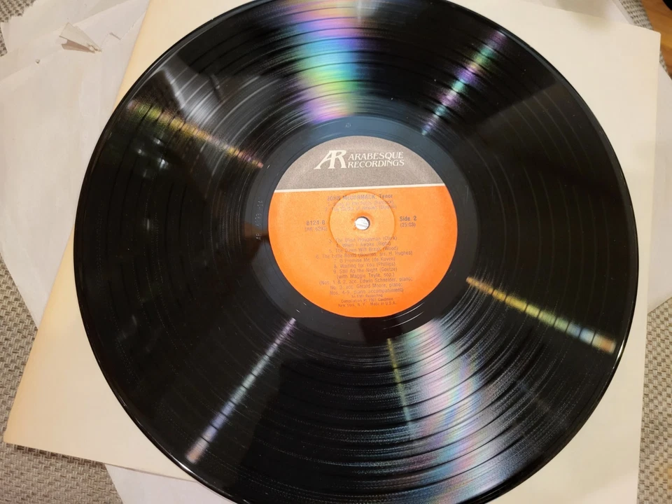 JOHN MCCORMACK TREASURY IRISH MELODIES LP ARABESQUE 8124 NM VINYL EX SHRINK - Image 3 of 4