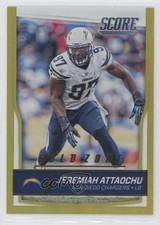2016 Score Jumbo Gold Zone 5/99 Jeremiah Attaochu #269 fm0