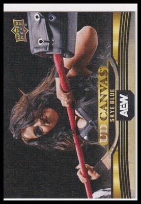 2025 Upper Deck AEW Skye Blue Canvas #C-10
