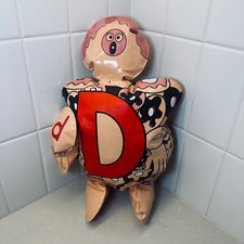 Vintage 1971 The Letter People Mr D Delicious Doughnuts Inflatable Arista Corp