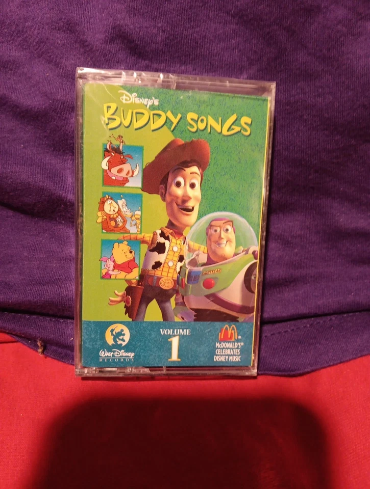 Mcdonald's Disney Buddy Songs Volume 1 McDonald's Promo Cassette Tape New sealed - Image 2 of 4