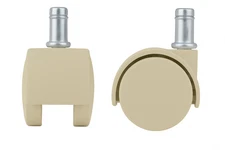 Chromcraft Almond Casters Set of 24 OEM