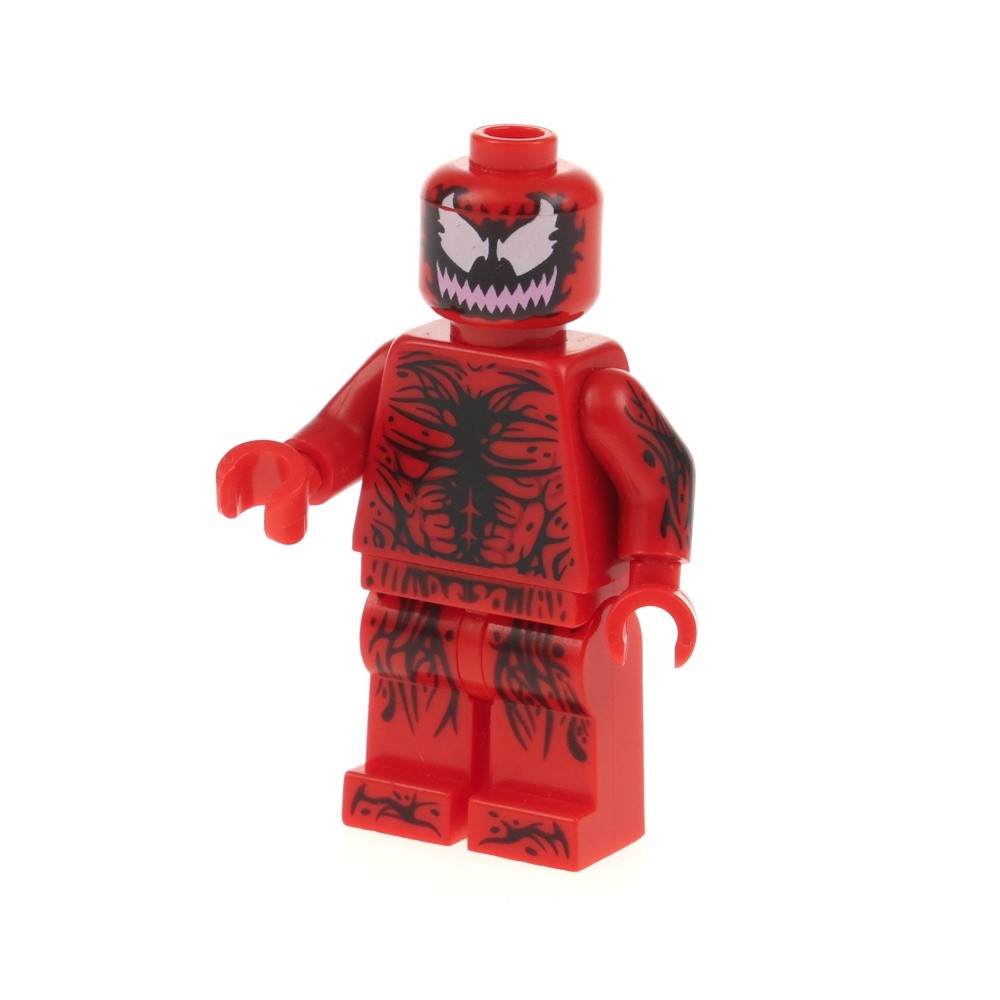 1x LEGO Minifigure Super Heroes Ultimate Spider-Man Carnage Red 76036 sh0187