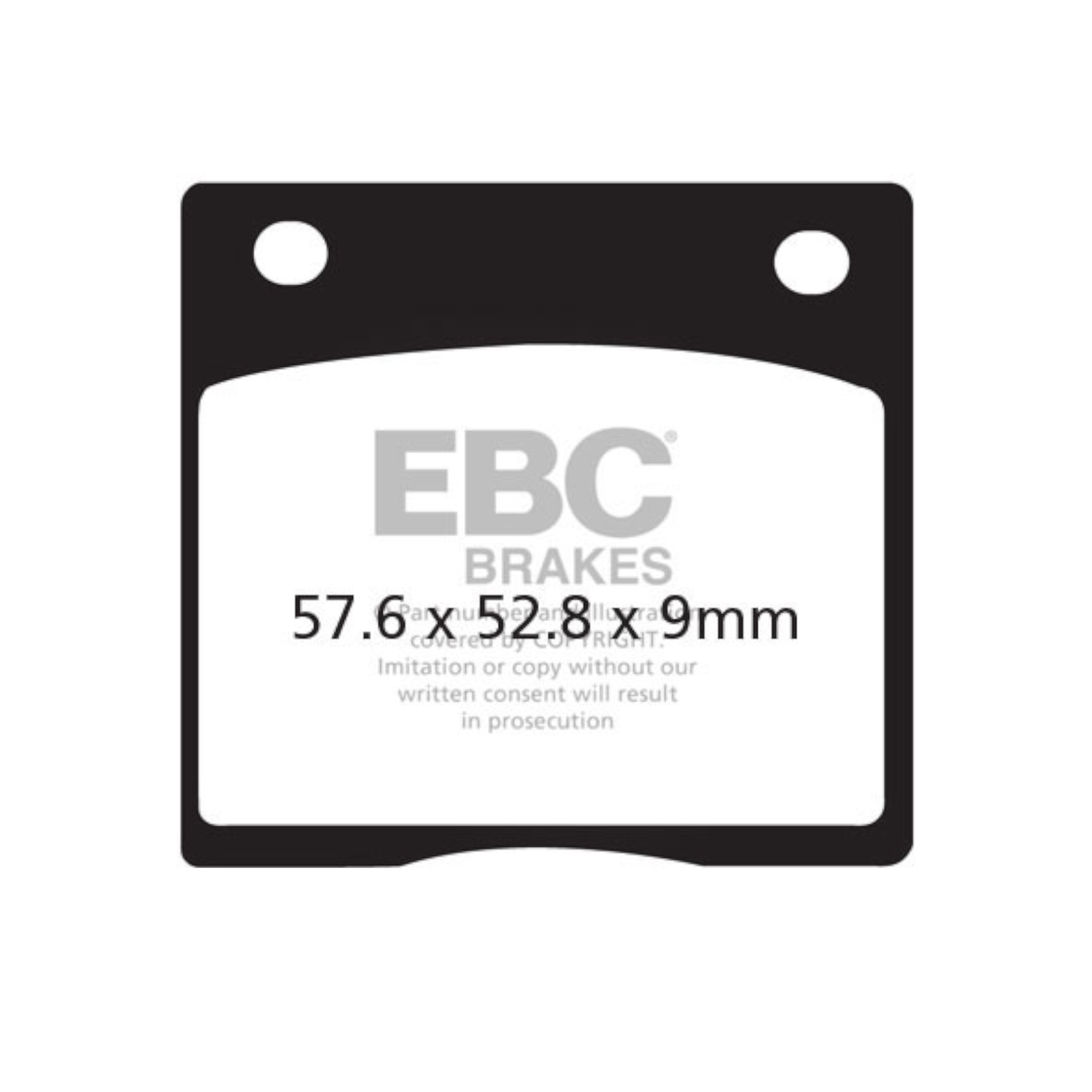 Brake Pads for SUZUKI GS 550 M KATANA 1981-1983 Rear EBC