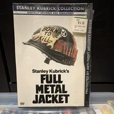 Warner Bros Full Metal Jacket DVD, Stanley Kubrick Collection, War Drama 