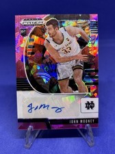 2020-21 Panini Prizm Draft Picks Prospect Autographs John Mooney#PA-JO Pink Ice