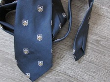 Welsh Prince of Wales Feathers Motif  Polyester Tie by Dave Mackay