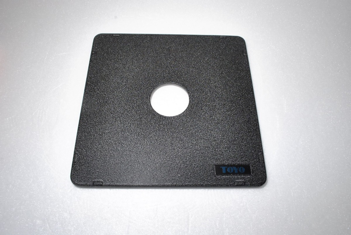 Planchette Porte-objectif Toyo 110x110 (type Copal 1) Pour Chambre Toyo CF, AII, Canham