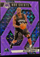 Kevin Garnett 2024-25 Panini-Mosaic Purple Prizm #d/249 #293