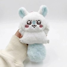 Cute Chiikawa Plush Doll Keychain Momonga Doll Toy Mascot Ornament Gifts.