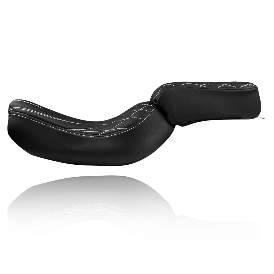 Asiento trasero delantero 2010-2021 para Harley Sportster Iron 883 1200 XL883N XL1200NS Foto 3 de 4