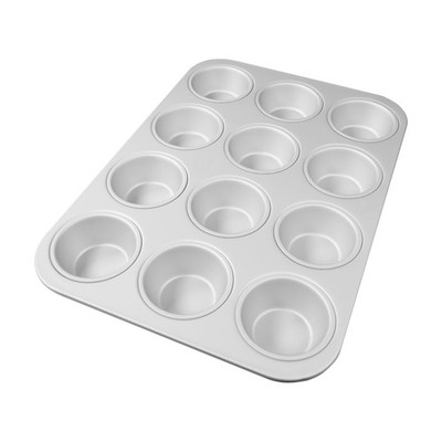 11.2x15.8 Inch Anodized Aluminum Standard Muffin Pan Non-Stick Baking 1 PCS