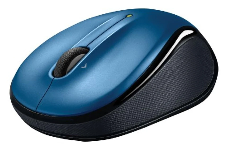 Logitech Wireless Mouse With Designed-For-Web Scrolling Blue Very Good - Image 3 of 3