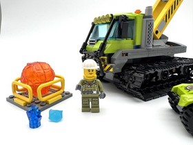 LEGO CITY 60122 Volcano Caterpillar with Instructions
