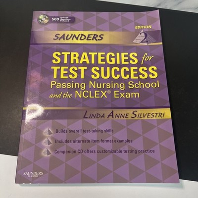 Saunders Strategies For Test Success: Passing Nursing Silvestri Phd Rn CD-ROM
