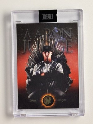 Aaron Judge By DJ Skee- Topps Project100 Card #67 MLB Yankees ALL RISE! Encased!