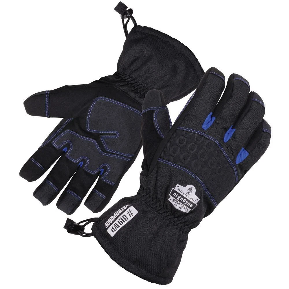 Heavy Duty Durable Cold Weather Thermal Lined Insulated Waterproof WORK GLOVES