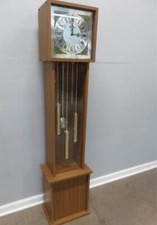 Vintage Bentley MCM Grandfather Clock