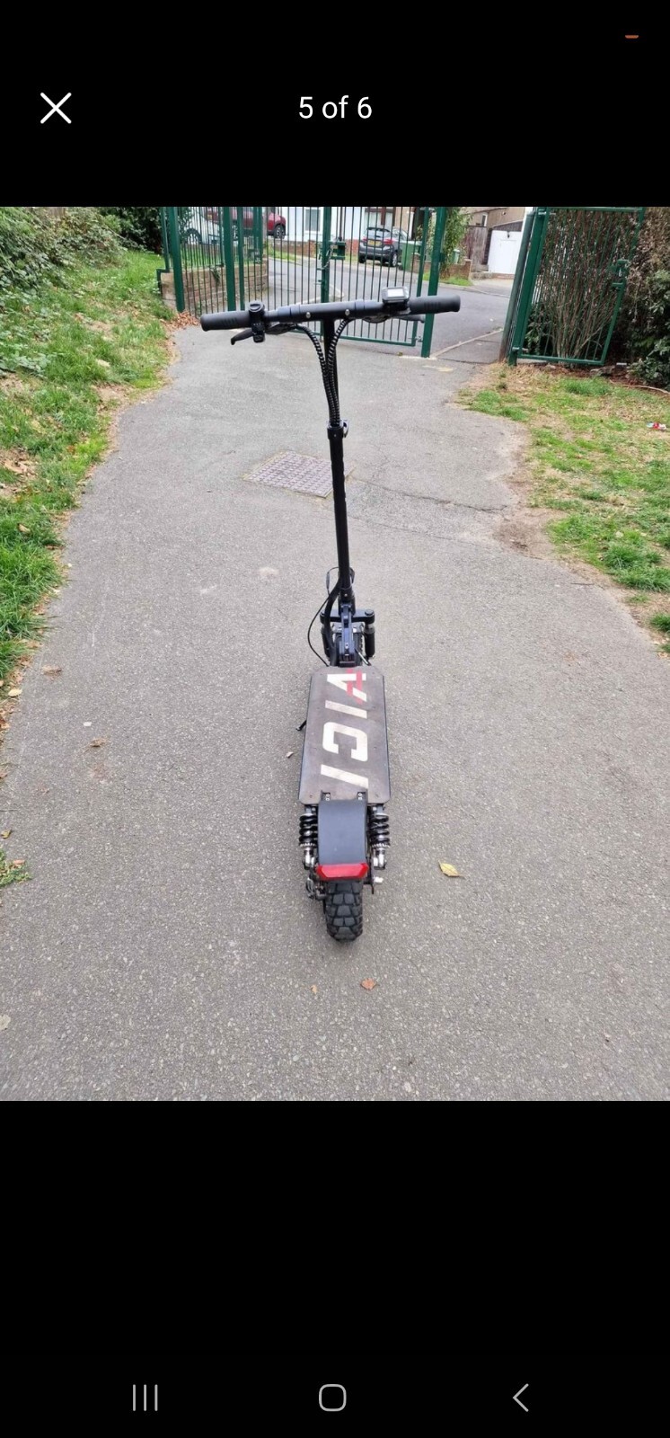 Vici Electric Scooter Dual Motor 1000w eBay