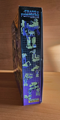 TRANSFORMERS G1 DEVASTATOR NUOVO MARCHIATO TAKARA HASBRO CON SCATOLA E MANUALI - Foto 4 di 11