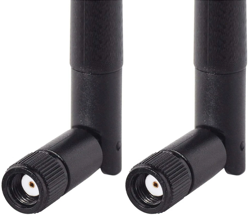 2-Pack Bingfu Dual Band WiFi 2.4GHz 5GHz 5.8GHz 3dBi MIMO RP-SMA Male Antenna - Image 4 of 4