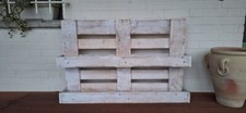 Portafiori Pallet Bianco Per Esterno 