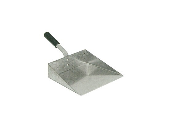 PALETTA PER POLVERE CENERE CAMINO ZINCATA BASIC DOMUS 20 x 30 CM