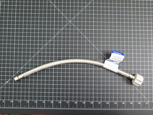 3/8" x 16" PROFLO Compression Stainless Steel Braid Reinforced Toilet Connector - Picture 2 of 6