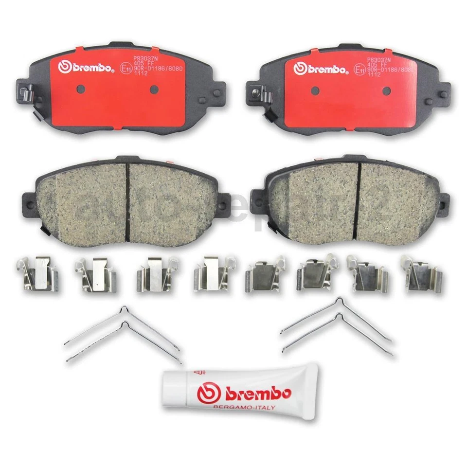 Conjunto de pastilhas de freio a disco dianteiro traseiro Lexus GS300 Brembo 1998~2003 - Imagem 3 de 3