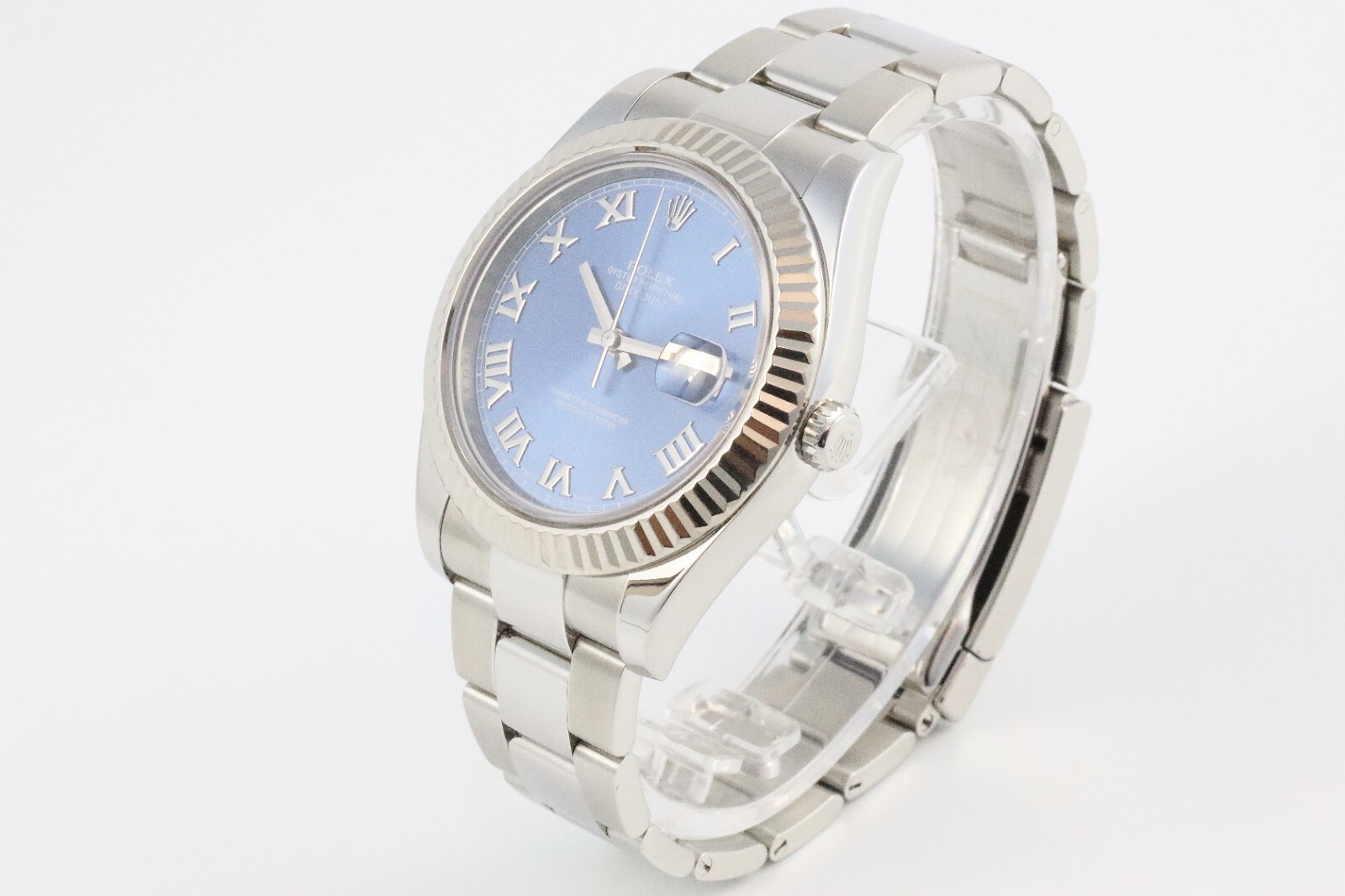 Bild 9 - Rolex Datejust II Blue Azzuro Dial 41mm Edelstahl Automatik Dif AVS18046 X