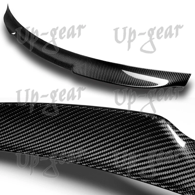 For 2016-2020 Kia Optima K5 V-Style Real Carbon Fiber Rear Trunk Lid Spoiler - Image 2 of 4