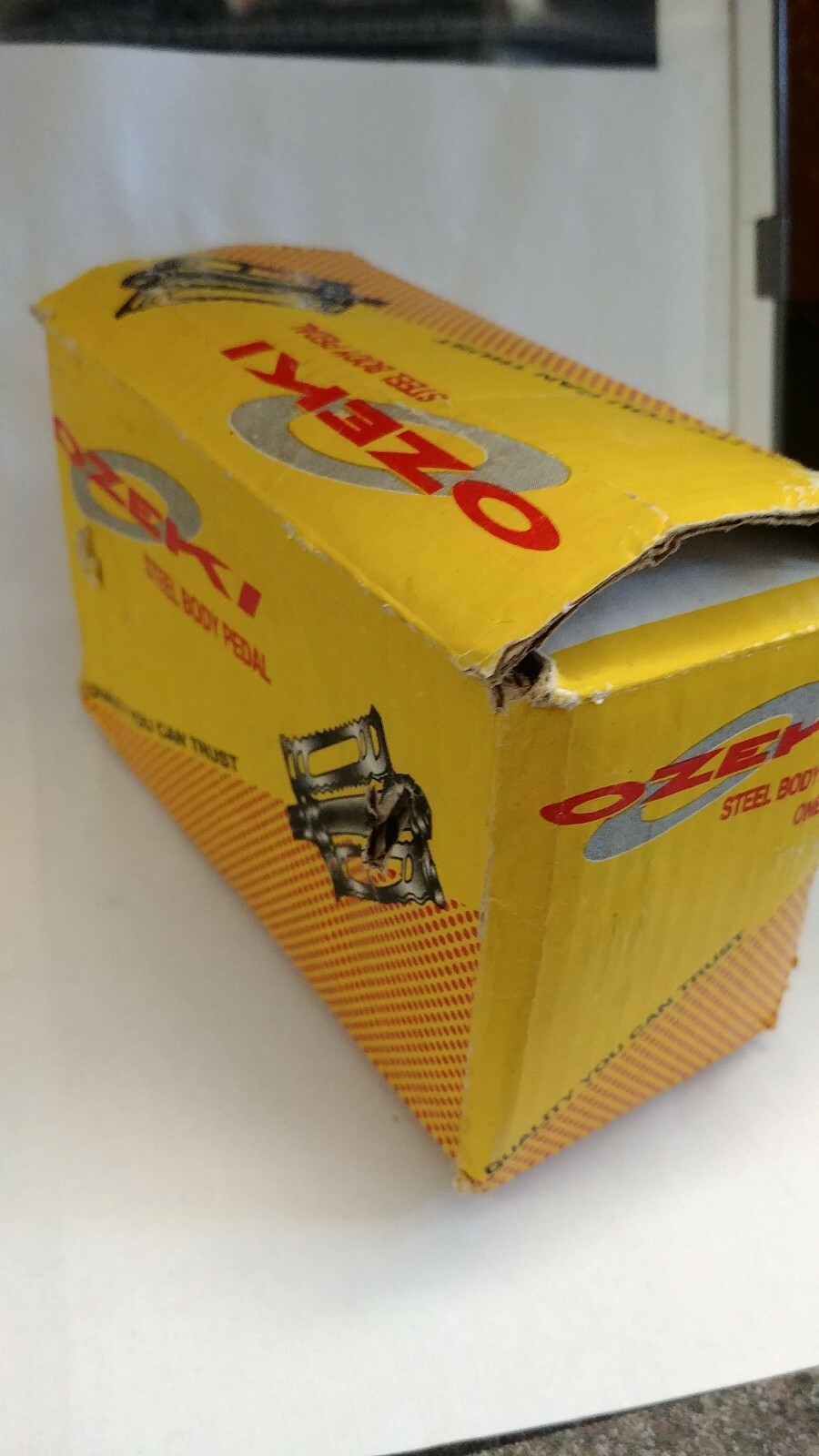 Vintage Ozeki Steel Body Bicycle Pedals NOS Boxed eBay