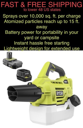Ryobi 18V Disinfectant Fogger similar 