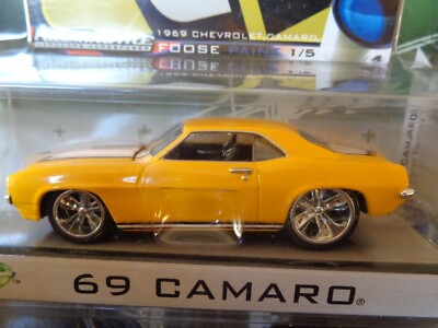 1969 CHEVY CAMARO FOOSE FULL THROTTLE ROCK RIGS YELLOW / WHITE RC2 