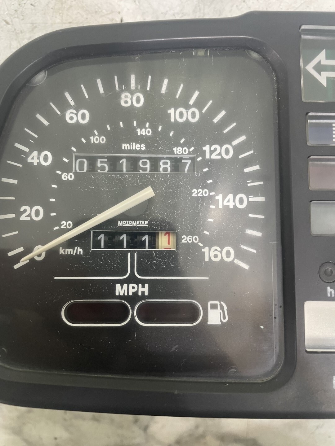 85 BMW K100 K 100 RT K100RT gauges speedometer tachometer dash meters eBay