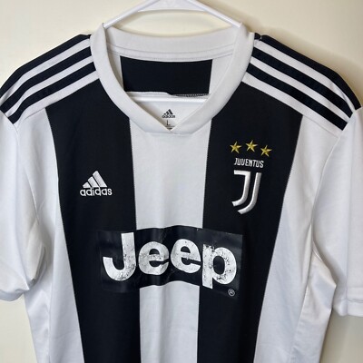 Adidas Juventus 2018-19 Home Kit Soccer Jersey Size Medium | eBay