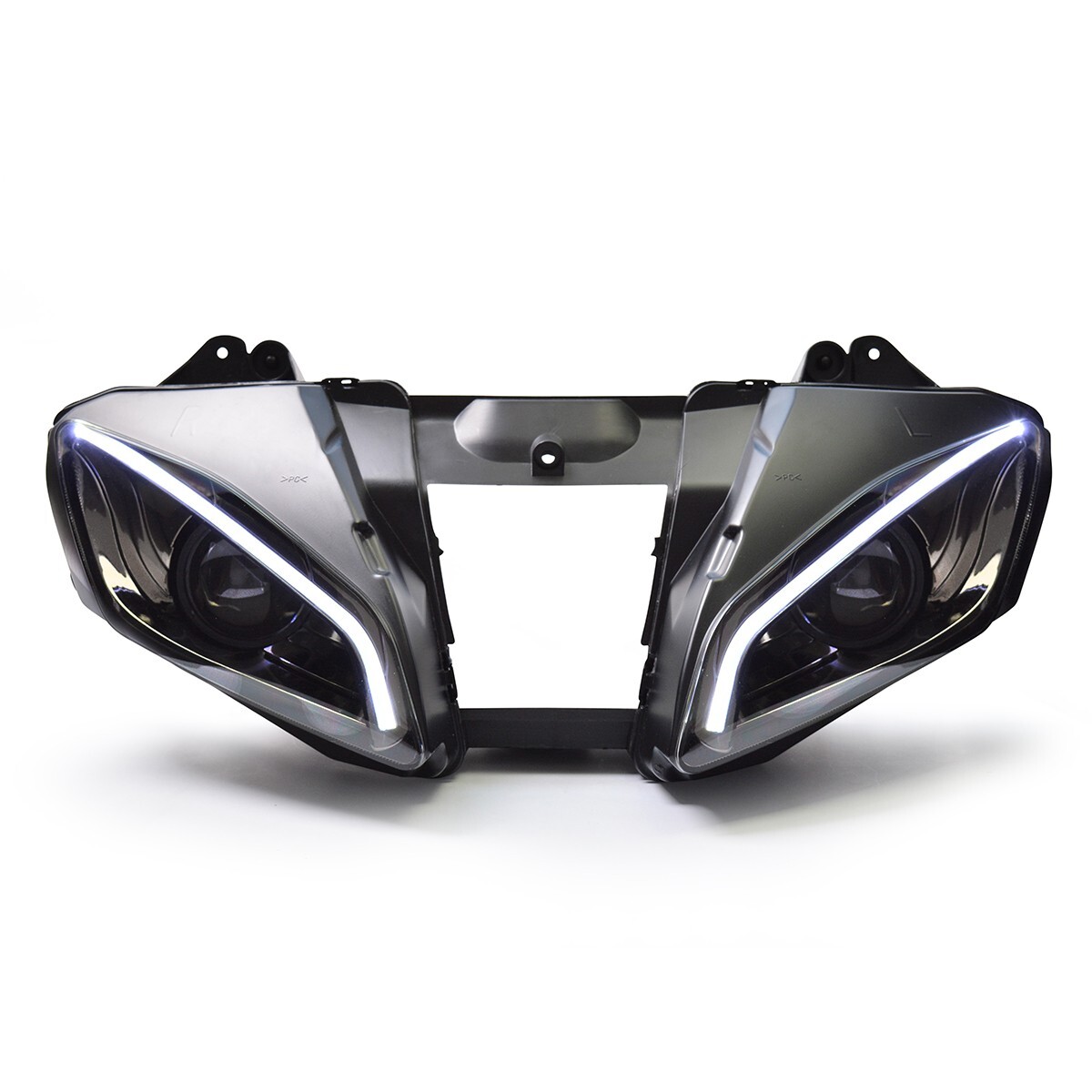 1X LED Headlight Assembly For Yamaha YZF R6 2006-07 Without Demon
