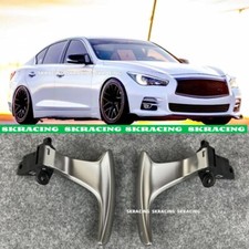 For Infiniti Q50 2014-2021 Matte Silver Steering Wheel Shift Paddle Shifter